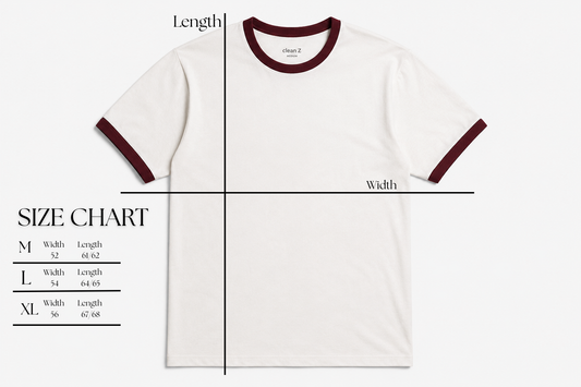 Signature Ringer Tee – White / Emerald Green